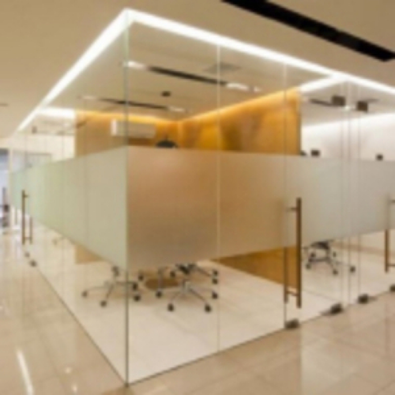 Fábrica de Divisórias de Vidro para Ambiente Corporativo Park Way - Divisória de Vidro para Ambiente de Escritório